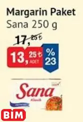 SANA MARGARİN PAKET
